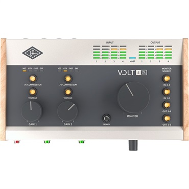 Universal Audio 【特価プロモ開催(6/30まで)】Volt 476 USB Audio Interface(LUNA DAWソフト付属)(iOS対応・USBオーディオインターフェイス)(ユニバーサルオーディオ) 画像1
