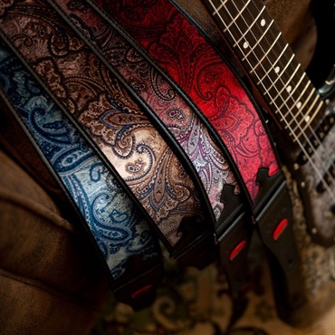 RIGHTON STRAPS 【お取り寄せ商品】T-PAISLEY VELVET Brown 画像2