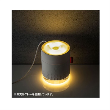 SANWA SUPPLY USB-TOY100GY　USB加湿器(LEDライト付き) グレー 【数量限定価格】 画像4
