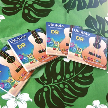 DR Ukulele Multi Color Nylon Strings 【ソプラノ・コンサート用】 ディーアール 画像1