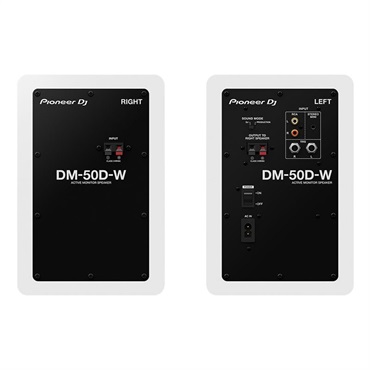 Pioneer DJ DM-50D-W【ペア】【ホワイト】 画像2