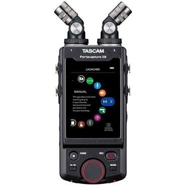 TASCAM Portacapture X8(国内正規品)(タスカム)(ポータブルレコーダー)(32bit float録音対応8トラック) 画像2