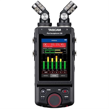 TASCAM Portacapture X8(国内正規品)(タスカム)(ポータブルレコーダー)(32bit float録音対応8トラック) 画像3