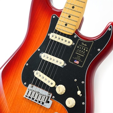 Fender USA American Ultra Luxe Stratocaster (Plasma Red Burst/Maple) 【The Spring Summer 2026 Campaign】 画像3