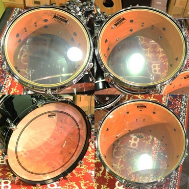 YAMAHA Absolute Hybrid Maple 4pc Drum Kit - Solid Black [AMB2216 SOB ＋ AMP6F3 SOB] 画像9