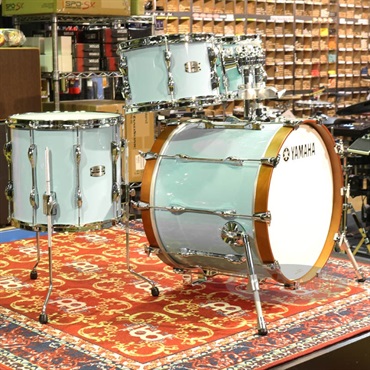 YAMAHA Recording Custom 4pc Drum Kit - Surf Green [RBB2016 SFG ＋ RBP4F3 SFG] 画像3