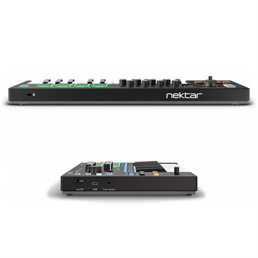 Nektar Technology Impact LX Mini(USB・MIDIコントローラーキーボード)(25鍵盤)(ネクターテクノロジー)(DTM) 画像3