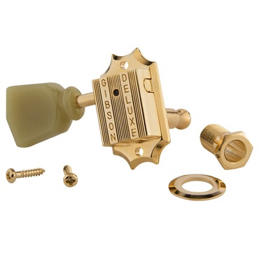 Gibson 【夏先取り大特価セール】Deluxe Green Key Tuner Set (Vintage Gold) [PMMH-020] 画像1