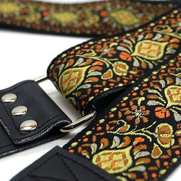 Couch Guitar Strap Psychedelic Sunset Hendrix Hippie Weave 画像1
