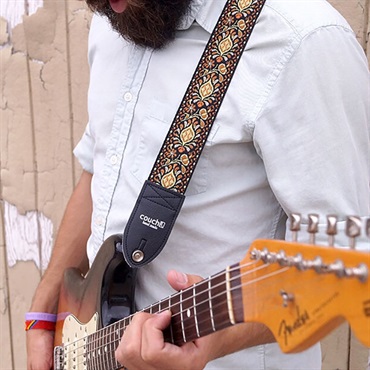 Couch Guitar Strap Psychedelic Sunset Hendrix Hippie Weave 画像4