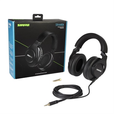 SHURE SRH440A-A(国内正規品2年保証)(シュア)(密閉型ヘッドフォン) 画像6