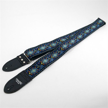 Couch Guitar Strap Electric Blue Hendrix Hippie Weave 画像2