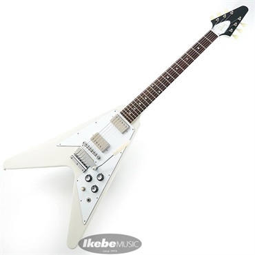 Gibson Japan Limited Run 1967 Mahogany Flying V Reissue w/ Maestro Vibrola Gloss (Polaris White) 画像1