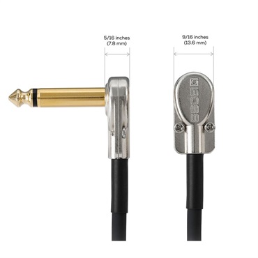 BOSS Patch Cable 10cm BPC-4 [L型-L型/パッチケーブル] 画像1