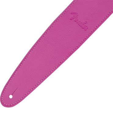 Fender USA Limited Leather Strap， Bubblegum 画像1