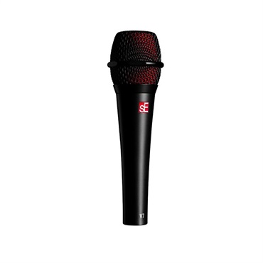sE Electronics V7 Black (ブラック)(ダイナミックマイク)(スーパーカーディオイド)(ボーカルマイク)(超単一指向性)(エスイーエレクトロニックス)(ライブ用マイク/配信用マイク)V7Black 画像1