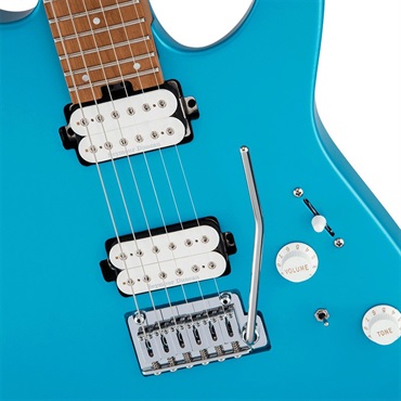 Charvel Pro-Mod Series Dinky DK24 HH 2PT CM (Matte Blue Frost) 画像3