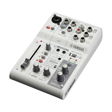 YAMAHA AG03MK2 W(ヤマハ)(USBミキサー)(配信用インターフェース) 画像1