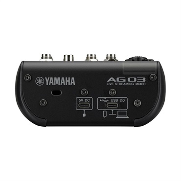 YAMAHA AG03MK2 B(ヤマハ)(USBミキサー)(配信用インターフェース) 画像2