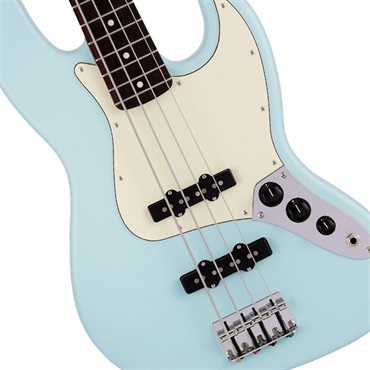 Fender Made in Japan Junior Collection Jazz Bass (Satin Daphne Blue/Rosewood) 画像3