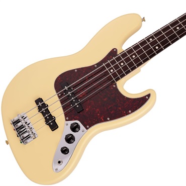 Fender Made in Japan Junior Collection Jazz Bass (Satin Vintage White/Rosewood) 画像2