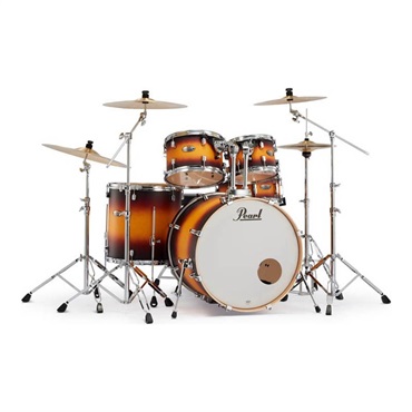 Pearl Decade Maple Ready Set Go シンバル付きドラムフルセット ～Two Crash Cymbal Version～ - White Satin Pearl [DMP825S/C-2CSN #229]【お取り寄せ品】 画像1