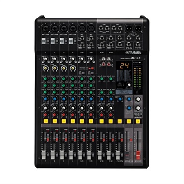 YAMAHA MG12X 【4モノラル + 4ステレオ入力 アナログミキサー】(ヤマハ) 画像1