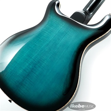 P.R.S. SE Hollowbody II Piezo (Peacock Blue Burst) 画像7