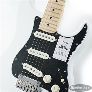 Fender Made in Japan Junior Collection Stratocaster (Arctic White/Maple) 画像3