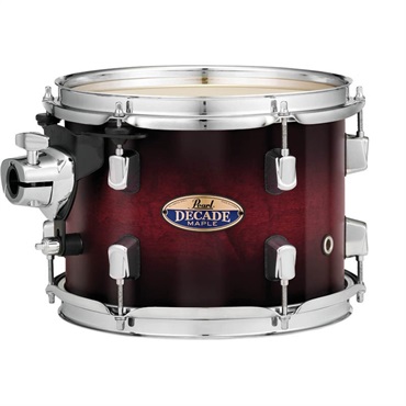Pearl Decade Maple スタンダードサイズ ドラムフルセット w/SABIAN B8X シンバルセット [DMP825S/C-D + B8X-PFSET]【カラー：#261 Gloss Deep Red Burst】【お取り寄せ品】 画像3