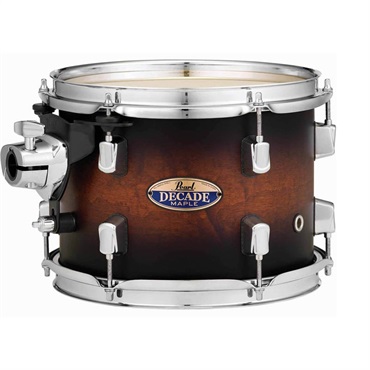 Pearl Decade Maple コンパクトサイズ ドラムフルセット w/SABIAN AA シンバルセット [DMP805S/C-D + AA-PFSET/M]【カラー：#260 Satin Brown Burst】【お取り寄せ品】 画像2