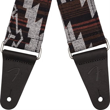 Fender USA 【生産完了モデル】 2 inch Zion Strap (Black Aztec) (#0992132551) 画像2
