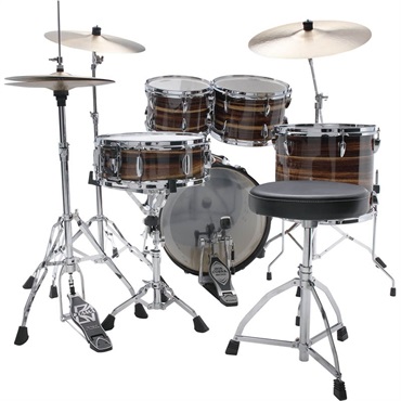 TAMA IP58H6RC-CTW [Imperialstar 18 バスドラムキット / シンバル付属 / コーヒー・チーク・ラップ] 画像1