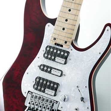 SCHECTER SD-2-24-AL (See-Thru Red/Maple) 画像3