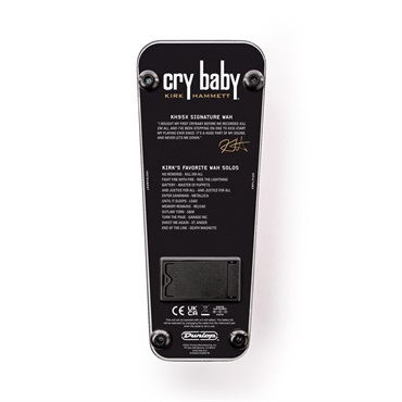 Dunlop (Jim Dunlop) 【9Vアダプタープレゼント！】KH95X Kirk Hammett Collection Cry Baby Wah（ジムダンロップ）ワウペダル　クライベイビー 画像2