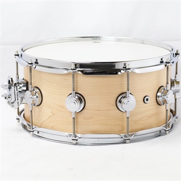 dw Collector's Steam Bent Solid Maple Snare Drum 14×6.5 - Natural Satin [DW-SL1465SD/SO-NAT/C]【お取り寄せ商品】 画像1