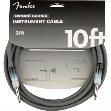 Fender USA 【夏先取り大特価セール】Ombre Series Instrument Cable 10feet (Silver Smoke)(#0990810248) 画像1