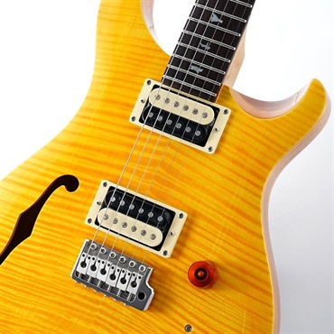P.R.S. SE Custom 22 Semi-Hollow (Santana Yellow) 画像3