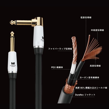 MONSTER CABLE STUDIO PRO 2000 INST [SP2000-I-12A] 画像3