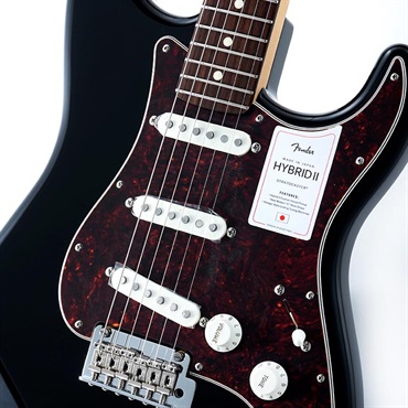 Fender Made in Japan Hybrid II Stratocaster (Black/Rosewood) 画像3