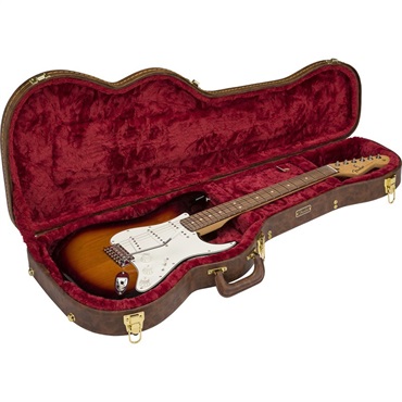 Fender USA 【夏のボーナスセール】 Fender USA Classic Series Poodle Case， Stratocaster/Telecaster (Brown) [#0996105322] 画像4