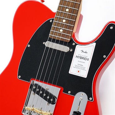 Fender Made in Japan Hybrid II Telecaster (Modena Red/Rosewood) 画像3