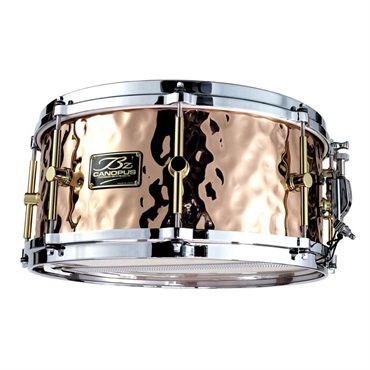 CANOPUS HBZ-1465 [Hammered Bronze Snare Drum 14''×6.5''] 画像1