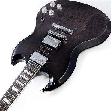 Gibson 【GIBSON×AQUBEストラッププレゼント】SG Modern Trans Black Fade SN.212550165 画像5