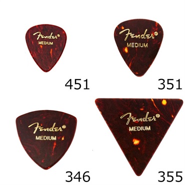 Fender USA 【夏のボーナスセール】 CELLULOID SHAPE MEDLEY ALL SHAPES 8-PACK (#0980200300) 画像2