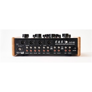 E&S DJR400FXWP LEDMIX 【FXセンドリターン内蔵 / CUELED 及び CUEMIX内蔵 / サイドウッドパネル】【お取り寄せ商品 / 納期は別途ご連絡】 画像3