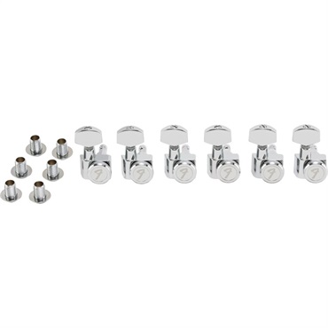 Fender USA 【夏先取り大特価セール】Locking Stratocaster / Telecaster Machine Heads All Short Post Chrome (6pcs) [#0990818105] 画像4