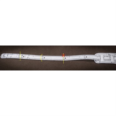 Richter Straps #1010 Springbreak I [Brown/White Stitches] 画像1