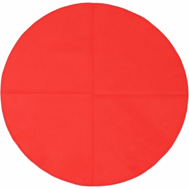 Ikebe Original 丸クロス [ドラムステーションオリジナル 円形マイクロファイバークロス] 画像1