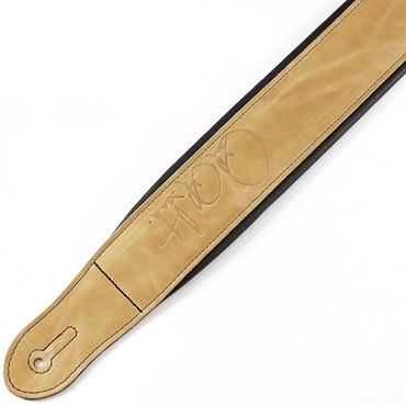 P.R.S. Padded Leather Signature Strap (Sandstone/Black) 画像2